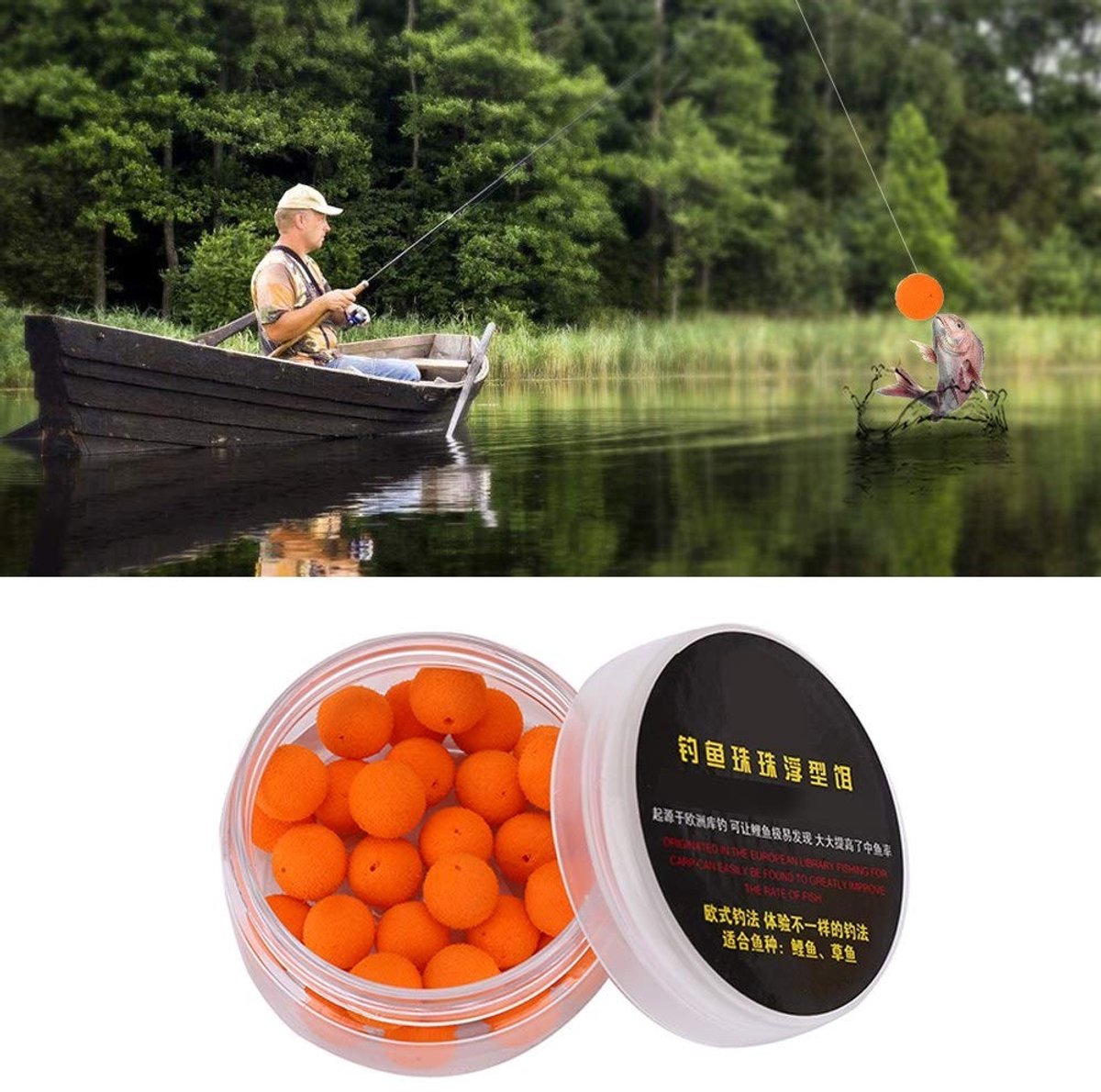 Dailygoods- Pop Up Boilies 30 Stuks - Zachte Pellets - Schuim - Hoog Drijfvermogen - Drijvend Aas - Karpers vissen - Karperaas