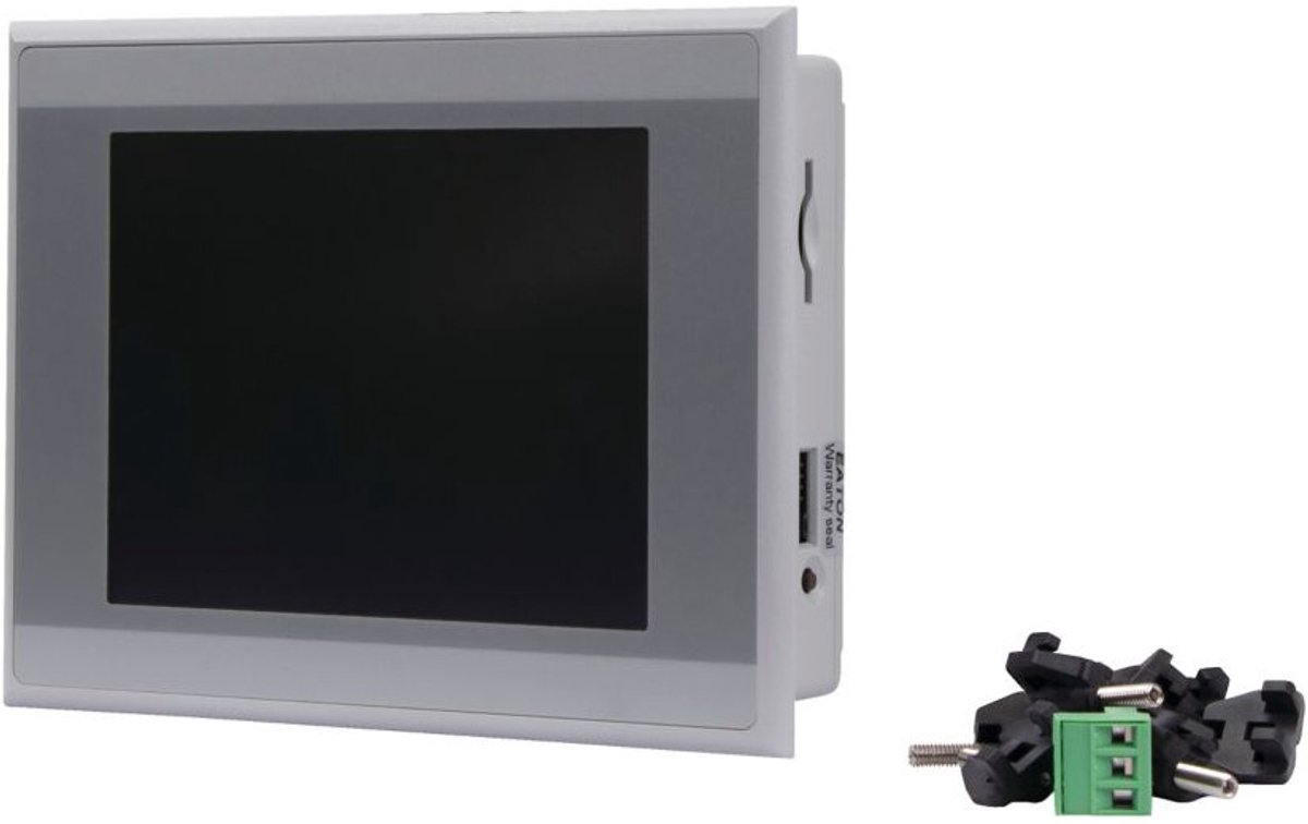Eaton Touchpanel XV-102, 24 V DC, 5,7 inch, 1 x USB, 1 x RS-232, 1 x RS-485, Linux, Resistive-Touch, EP-401347