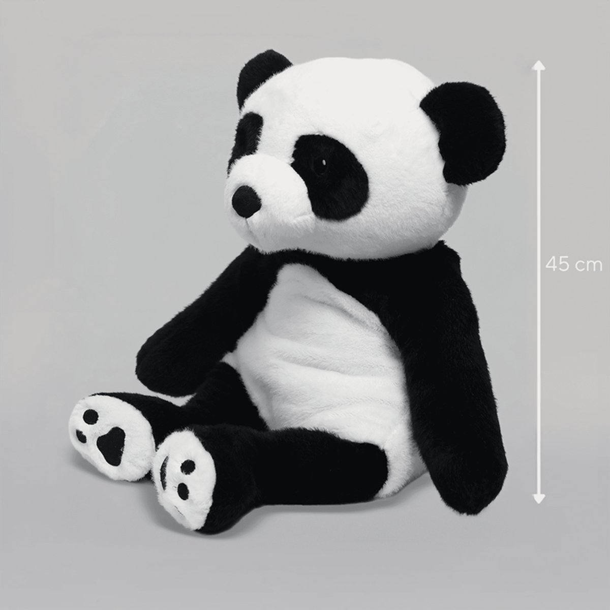 Lotgenootje Verzwaringsknuffel Panda - 45cm/2kg - Verzwaarde Knuffel - Weighted Stuffed Animal - Sensorisch Speelgoed - Zware Knuffel Anxiety - Plushie — afbeelding 8