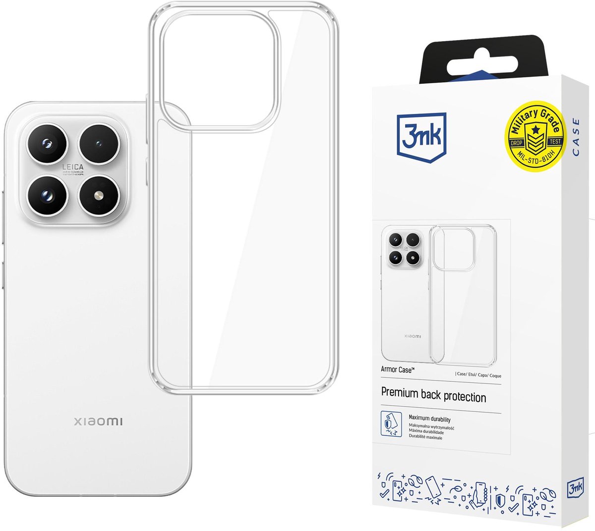 3Mk Armor Hoes Voor Xiaomi 17, Versterkt Met Krasbestendige Onderzijde