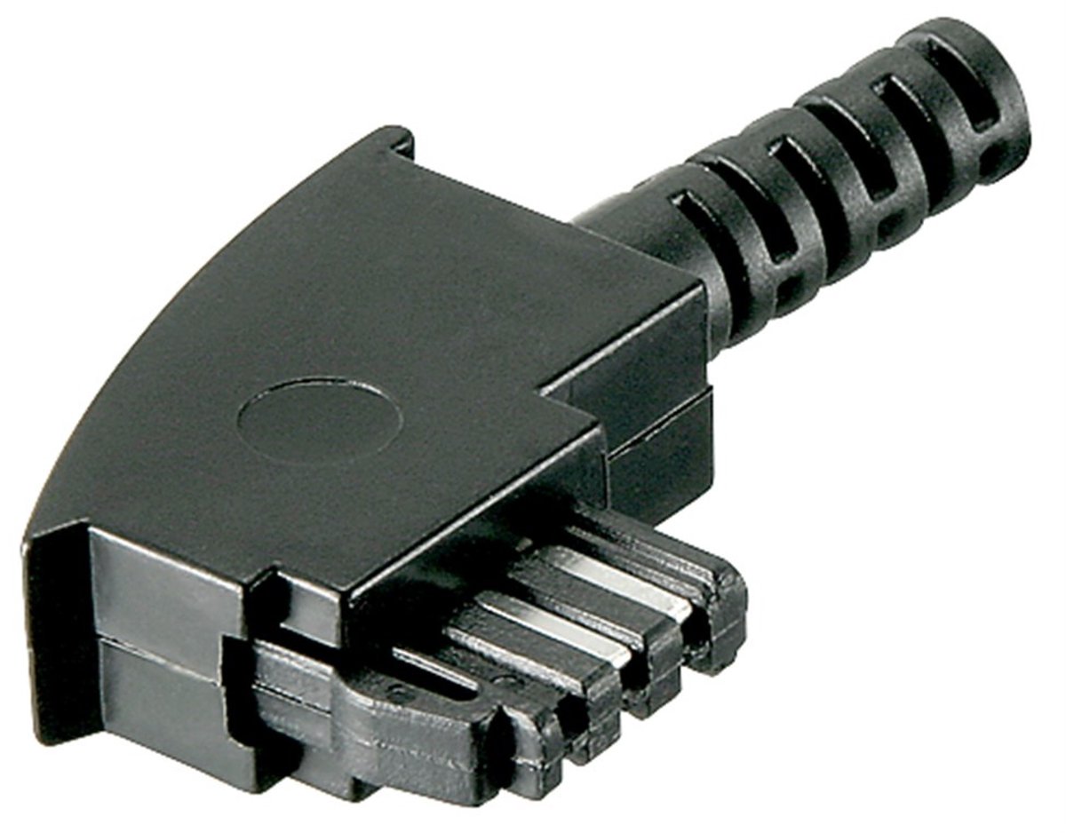 Goobay 50247 kabel-connector TAE-F Zwart