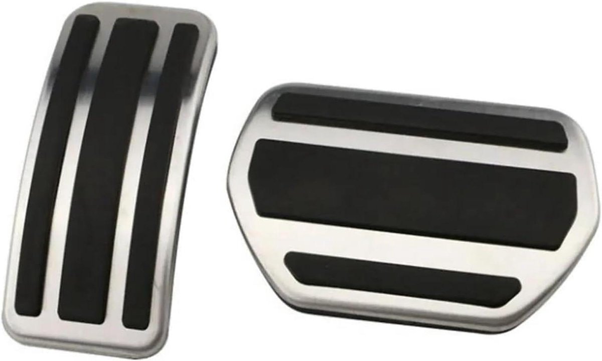 Pedaalhoezen Auto - Voetpedaal Covers - Veiliger Rijden - Antislip Ontwerp - Set van 2 - Metaal