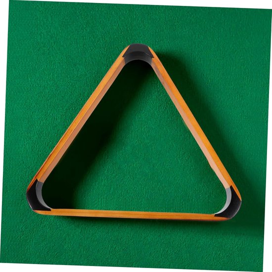 Biljartrek Driehoek - Pooltafel Accessoire - Ballen Positioneren - Houten Materiaal - 33x29x3 cm - Niet gespecificeerd — afbeelding 3