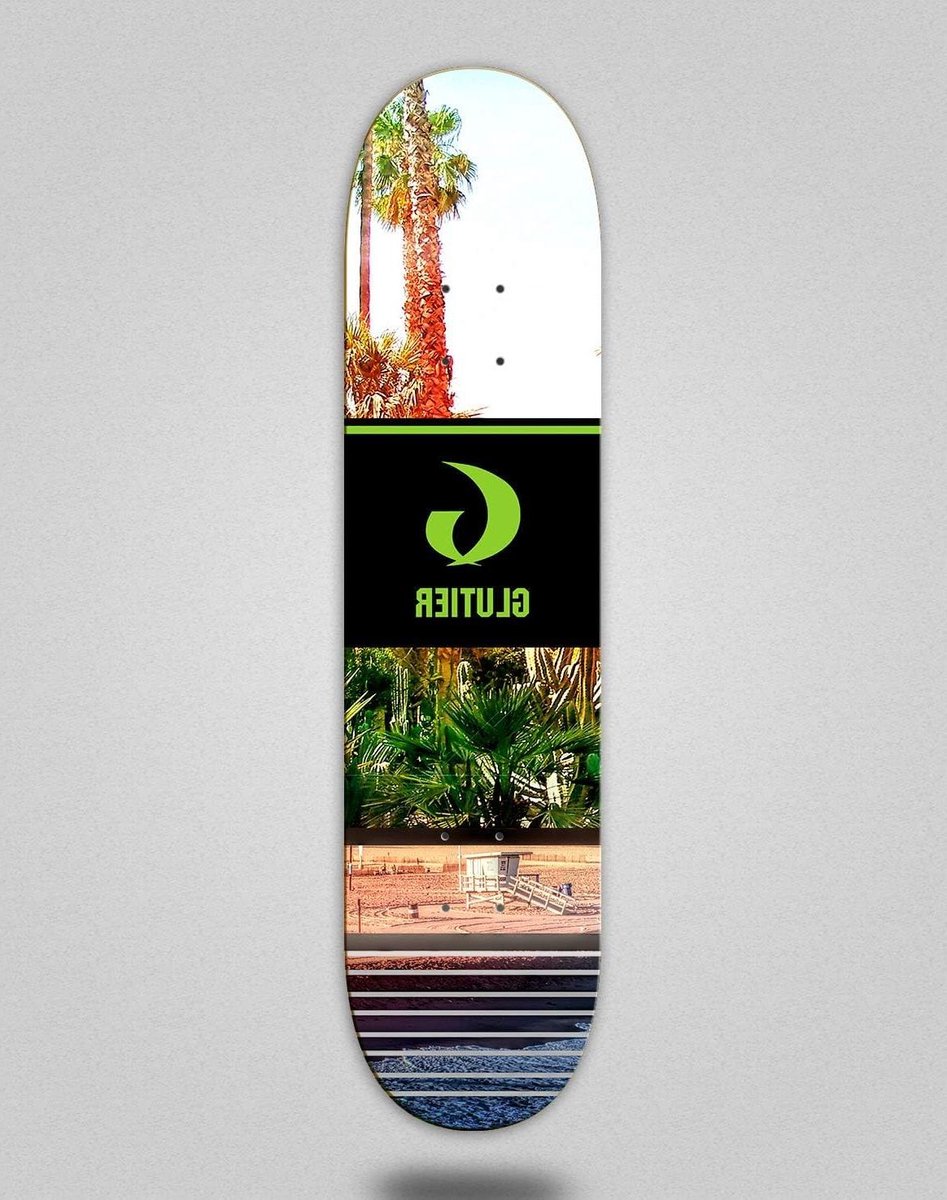 Skateboard Deck Tabla Skate Street Cruisen Duurzaam Hout 8.25 Inch Natuurlijk
