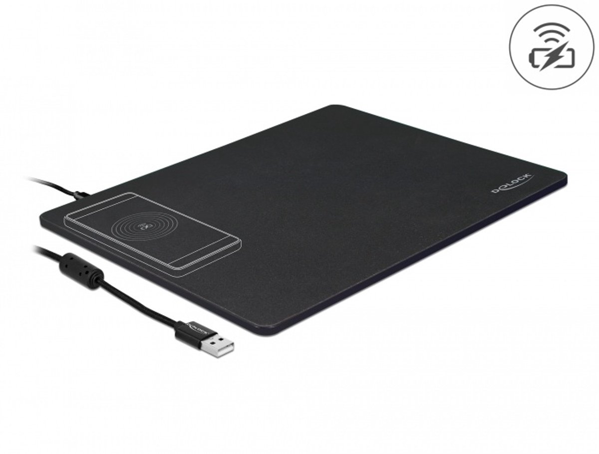USB -muiskussen met draadloze oplaadfunctie