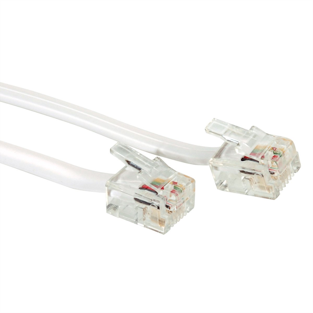ROLINE Phone cable - RJ-12 (M) - RJ-12 (M) - 15 m