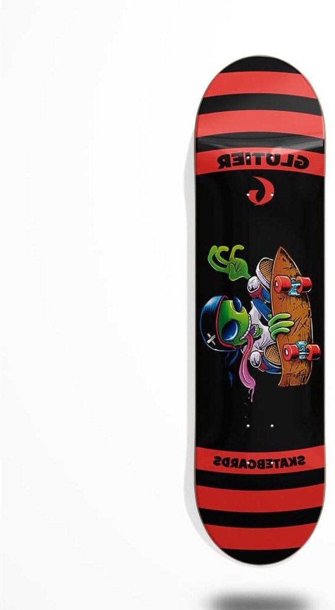 Skateboard Dek Deck Plank Street Tricks Brede Vorm 85 Inch Natuurlijk Hout