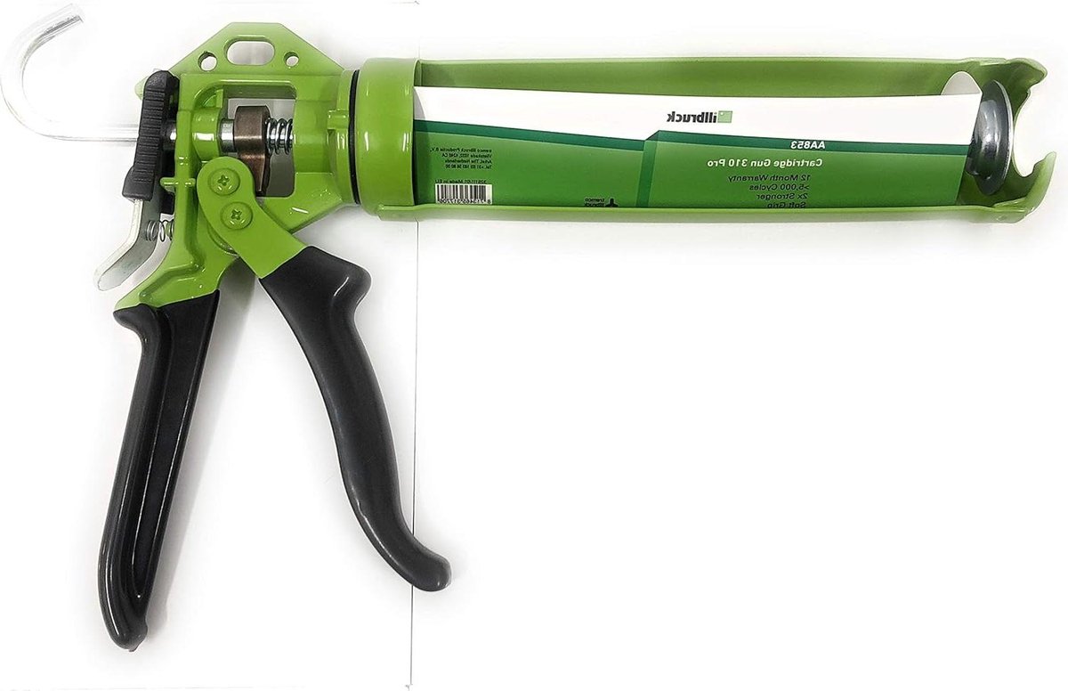 Kitpistool - Kitspuit Handmatig - Kit Aanbrengen - Robuuste Constructie - Standaard Maat - Grijs