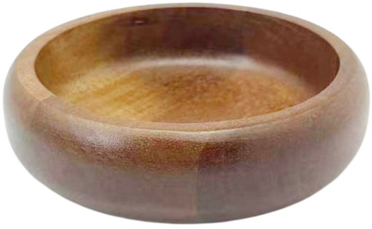 Bricard Kom - Ø14 x 3,5 cm - Acacia Hout