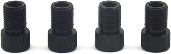 Fiets Ventieladapter - Frans Ventiel - Banden Oppompen - Aluminiumlegering Materiaal - 50 Stuks - Groen — afbeelding 3