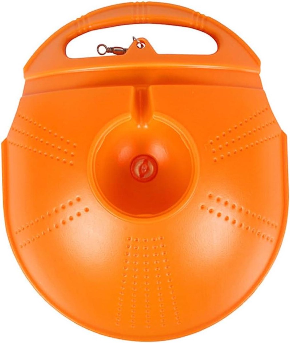 Tennistrainer Set - Rebounder Bal - Tennis Oefenen - Robuuste Basis - 24 x 20 x 7 cm - Oranje