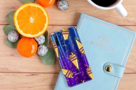 Coque Téléphone pour Honor 20 Lite TPU étui Crème Glacée