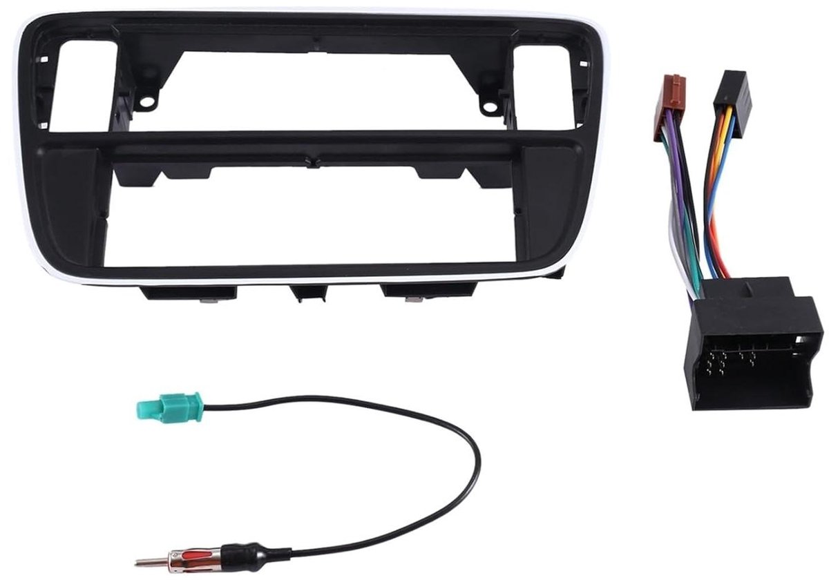 Radio Paneel Frame - Dashboard Kit - Auto Installatie - Strakke Bedekking - Single Din - Zwart
