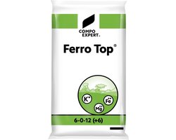 Ferro Top® 6-0-12(+6MgO+8Fe) - Compo Expert - 25 kg - (groen gazon!)