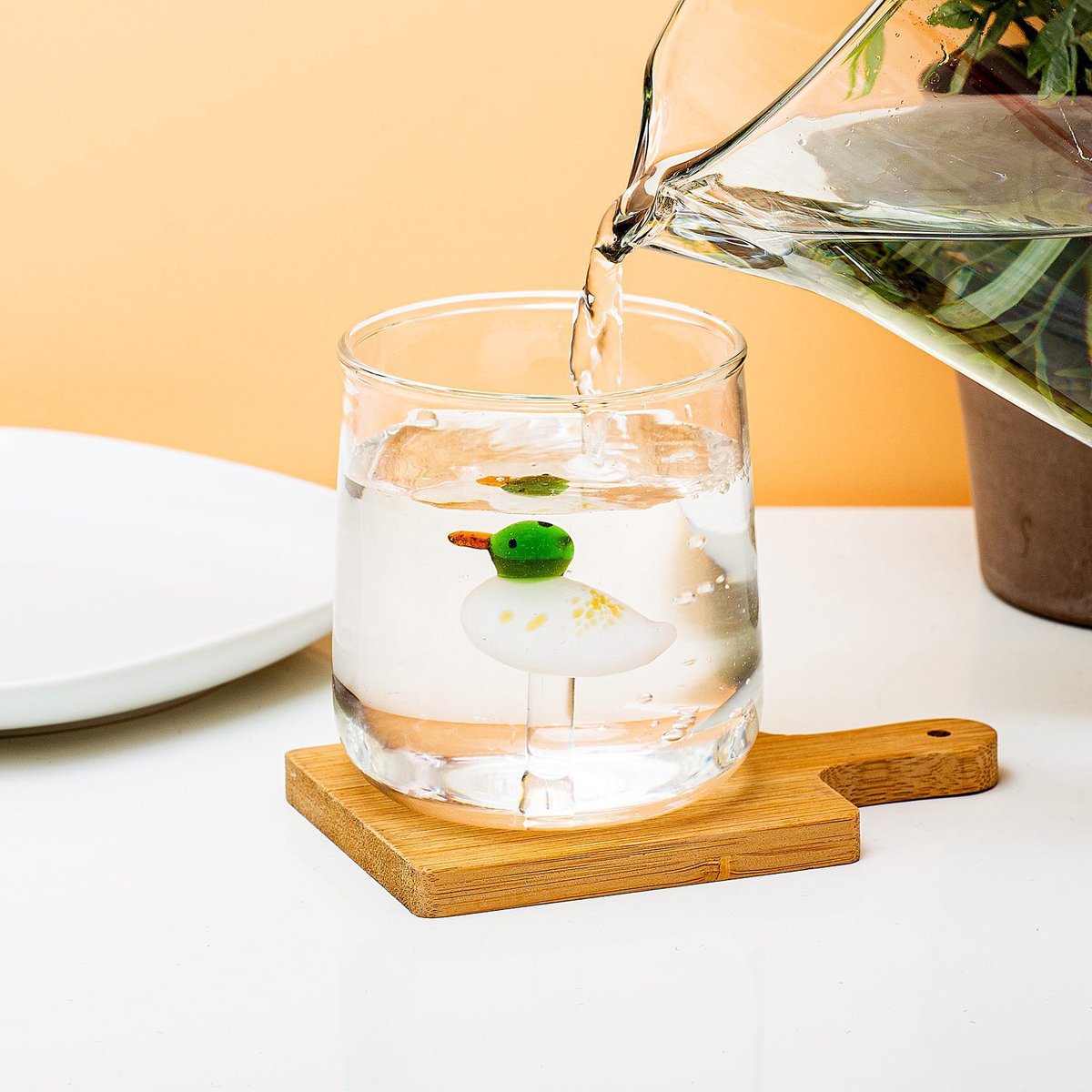 Winkee Eend glas
