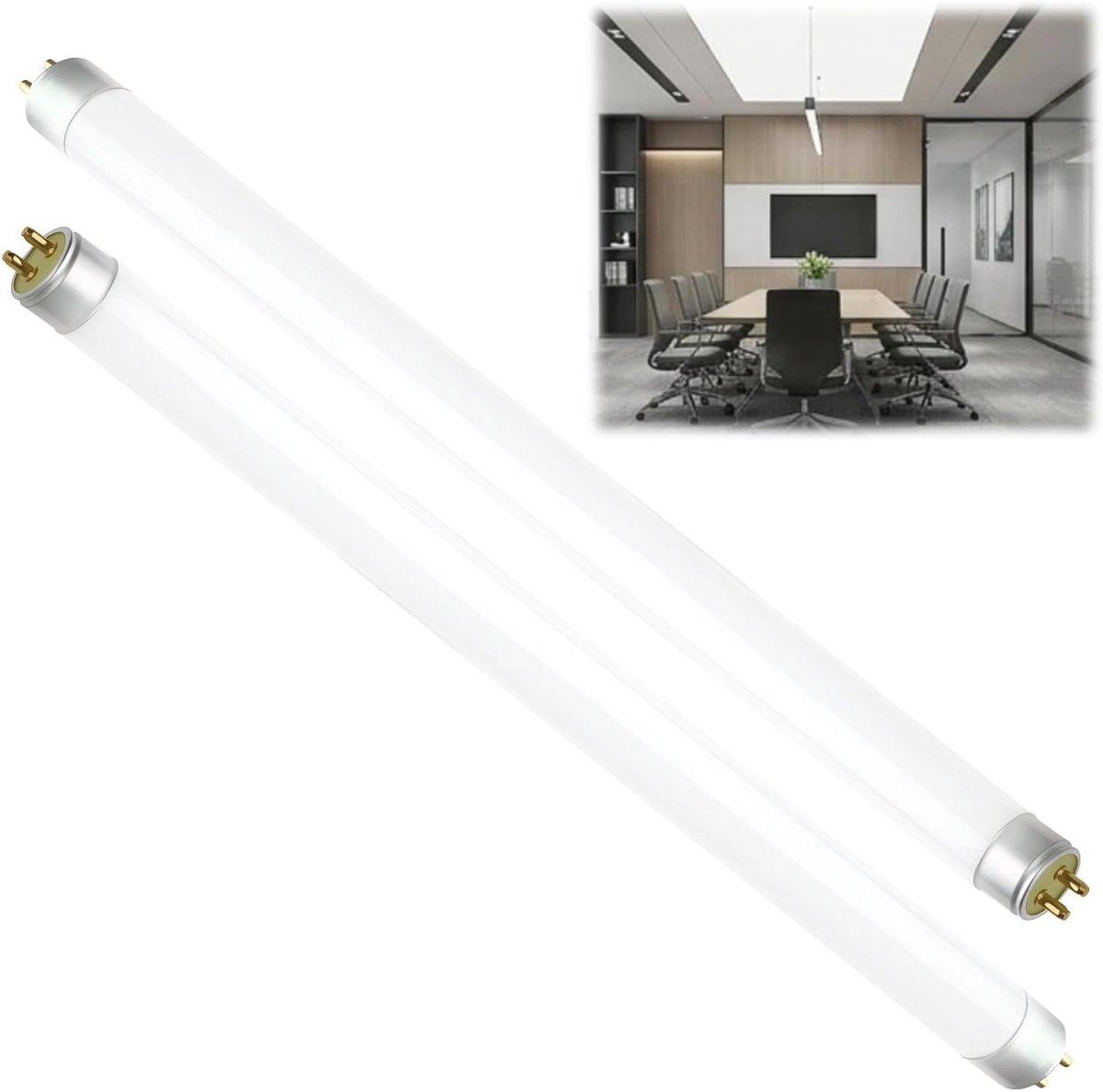 TL-buizen T5 - Noodverlichting - Keuken Verlichting - Energiebesparend - 8 Watt - Wit