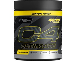 Cellucor C4 Ultimate Performance Pre Workout - Lemon Twist - 20 doseringen (508 gram)