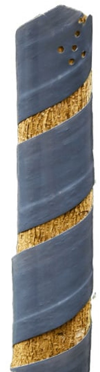 Meuwissen Agro Boombeschermer - Spiraal - Grijs - 100 cm - 4 Stuks