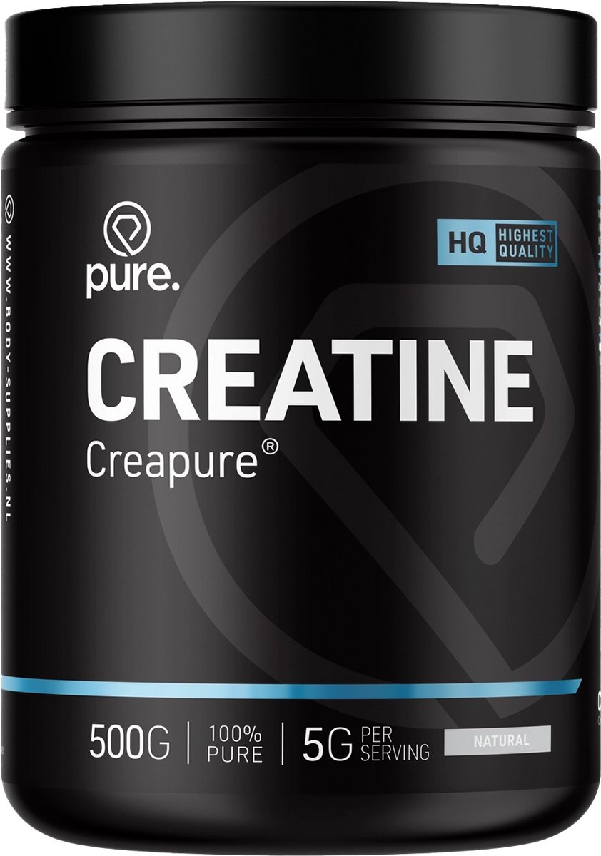 Pure. Creatine (CreaPure.®) - 500g - hoogste kwaliteit - spieropbouw en prestaties - sport & fitness