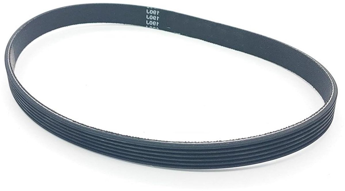 Loopband Riem - Aandrijfriem Rubber - Fitness Apparaat - 6 Ribben Multi Groove - PJ483 190J - Zwart