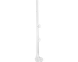 Aquarium Voederbuis - Voerbuis Garnalen - Voer Aquarium Dieren - Eenvoudige Installatie - 45.5 cm - Transparant