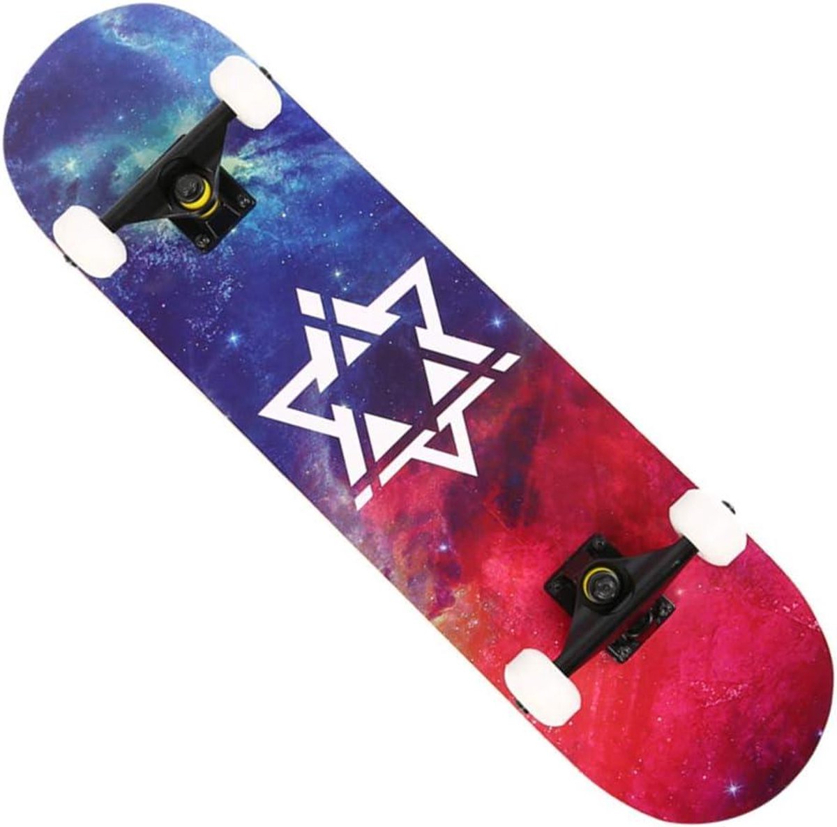 Compleet Skateboard Beginner Board Trick Uitvoeren Dubbel Kick Deck 31 x 8 inch