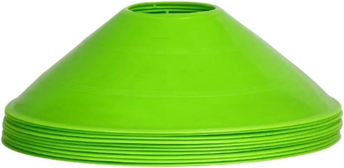 Voetbal Trainings Kegels - Oefen Markeringen - Sport Training Verbeteren - Verdikt Plastic Ontwerp - 20 Stuks - Kleurrijk