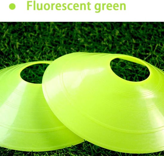 Voetbal Training Kegels - Sport Marker - Sport Training - Duurzaam PE Materiaal - 15 Stuks Set - Kleurrijk — afbeelding 3