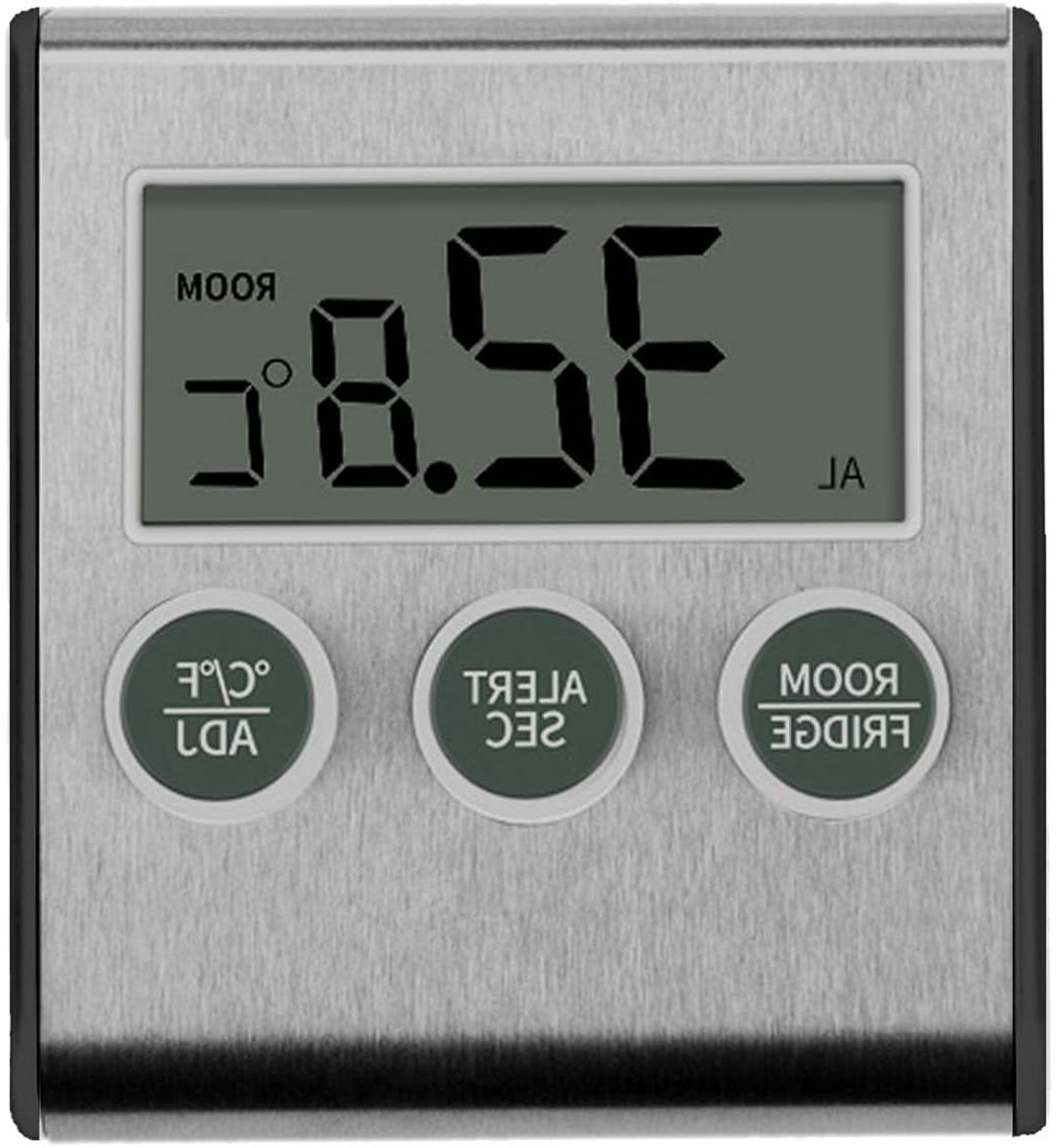 Koelkast thermometer - Vriezer monitor - Voedsel bewaren - Draadloos display - 93 x 7 x 28 cm - Wit