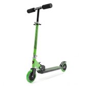 Trottinette Lamborghini 3 à 7 ans – Trottinette acrobatique sous licence officielle avec guidon réglable et frein à pied – Trottinette pliable pour enfants avec plateau antidérapant et roues souples – Vert
