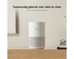 Xiaomi Smart Air Purifier 4 Compact | Luchtreiniger | 230 m³/u CADR | 16 tot 27 m² | App bediening | Automatische modus | Stil en compact