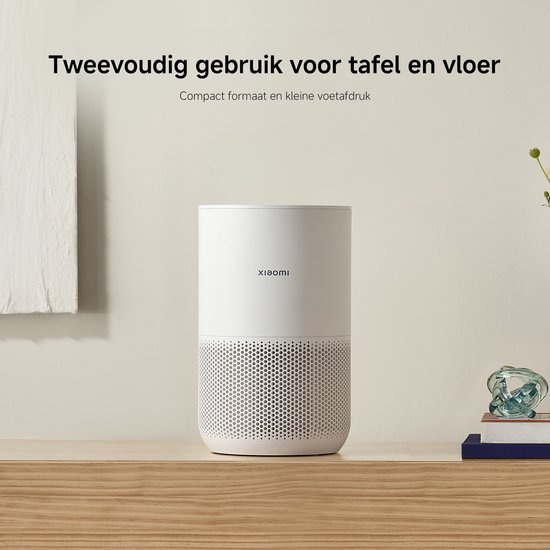 Xiaomi Smart Air Purifier 4 Compact | Luchtreiniger | 230 m³/u CADR | 16 tot 27 m² | App bediening | Automatische modus | Stil en compact
