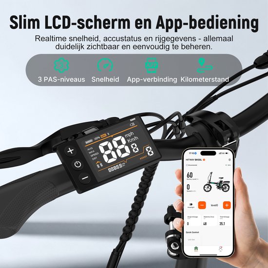 Colorway Elektrische Fiets BK29G - 20*4.0 Inch Fatbike - Mountain Snow EBike met Afneembare 36V 12Ah Lithium Batterij - City Commuter E-Bike met 250W Motor - IP54 Waterdicht van Colorway — afbeelding 5