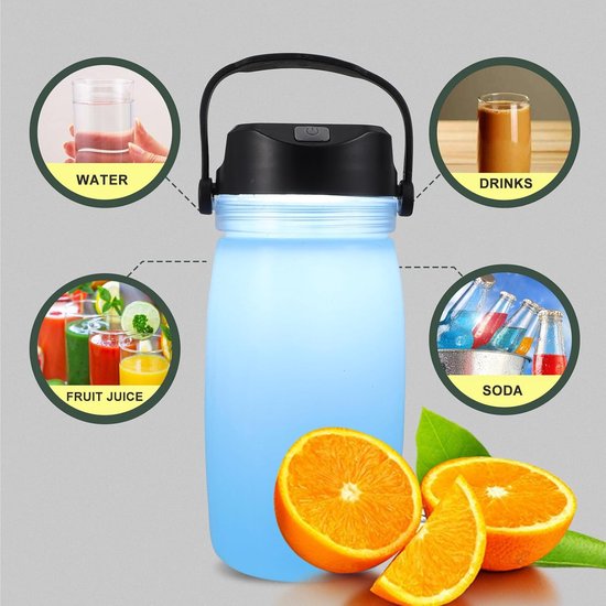 Waterkoker Op Zonne-Energie - Opvouwbare Waterfles - Kamperen Buiten - Met USB Opladen - 19 x 9 x 7 cm — afbeelding 4