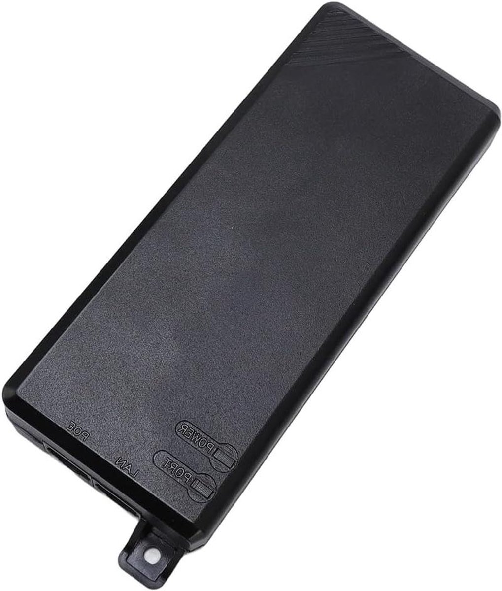 PoE Injector - Power Adapter - Netwerk Uitbreiding - 2.5Gbps Snelheid - 150W Vermogen - Zwart