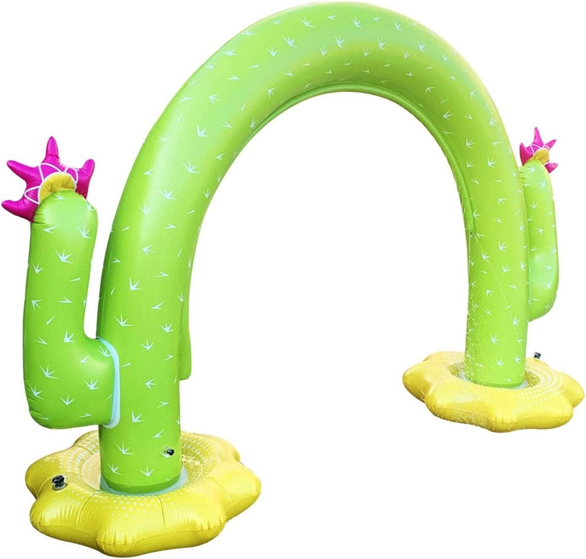 Watersproeier Voor Kinderen - Tuin Sprinkler - Buiten Spelen - Veilig Verankeringssysteem - 40 x 25 x 10 cm - Groen