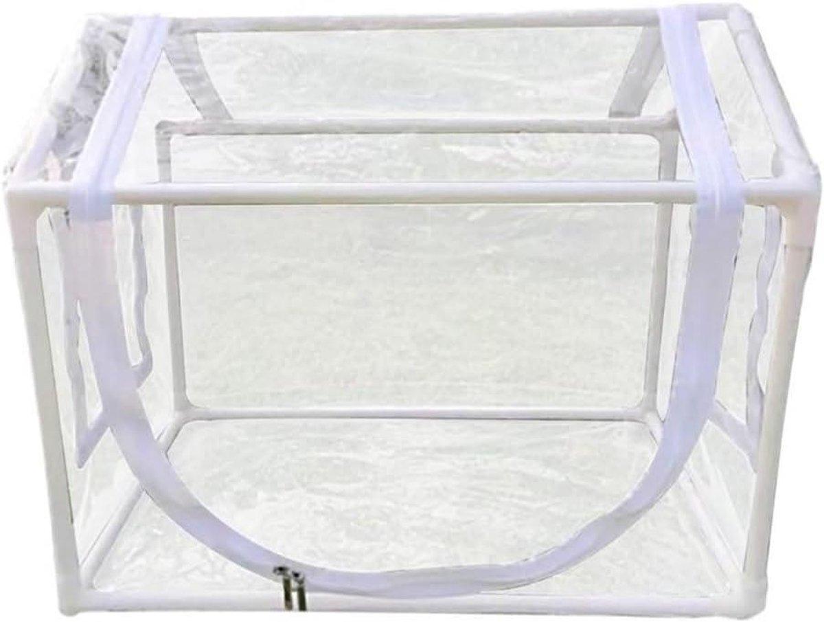 Draagbare Kas - Mini Tuin - Planten Beschermen - Transparante Dekking - 60 x 15 x 10 cm - Zoals Getoond