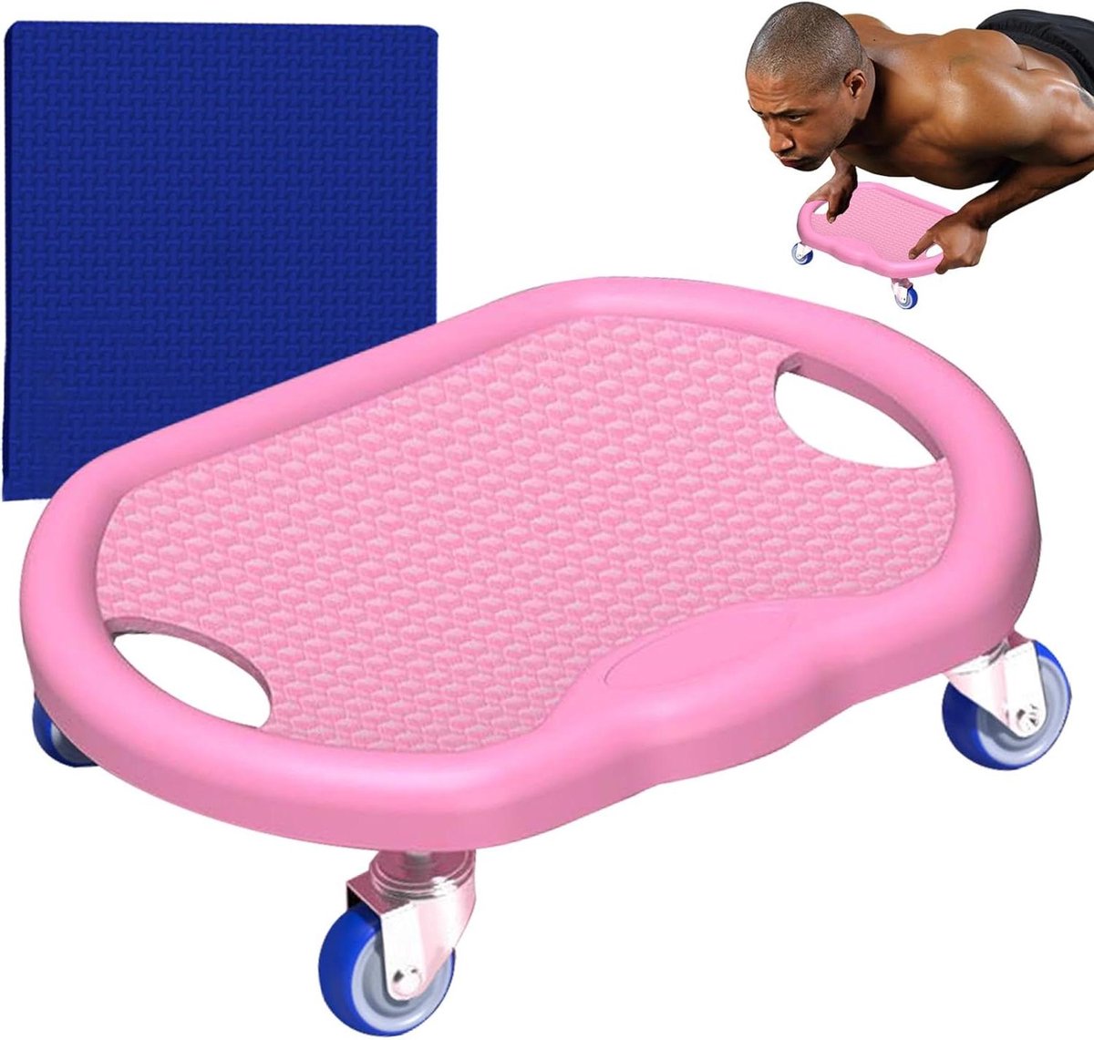Buikwiel Set - Core Trainer - Krachtige Core Training - Stil en Comfortabel - 40 x 30 x 8 cm