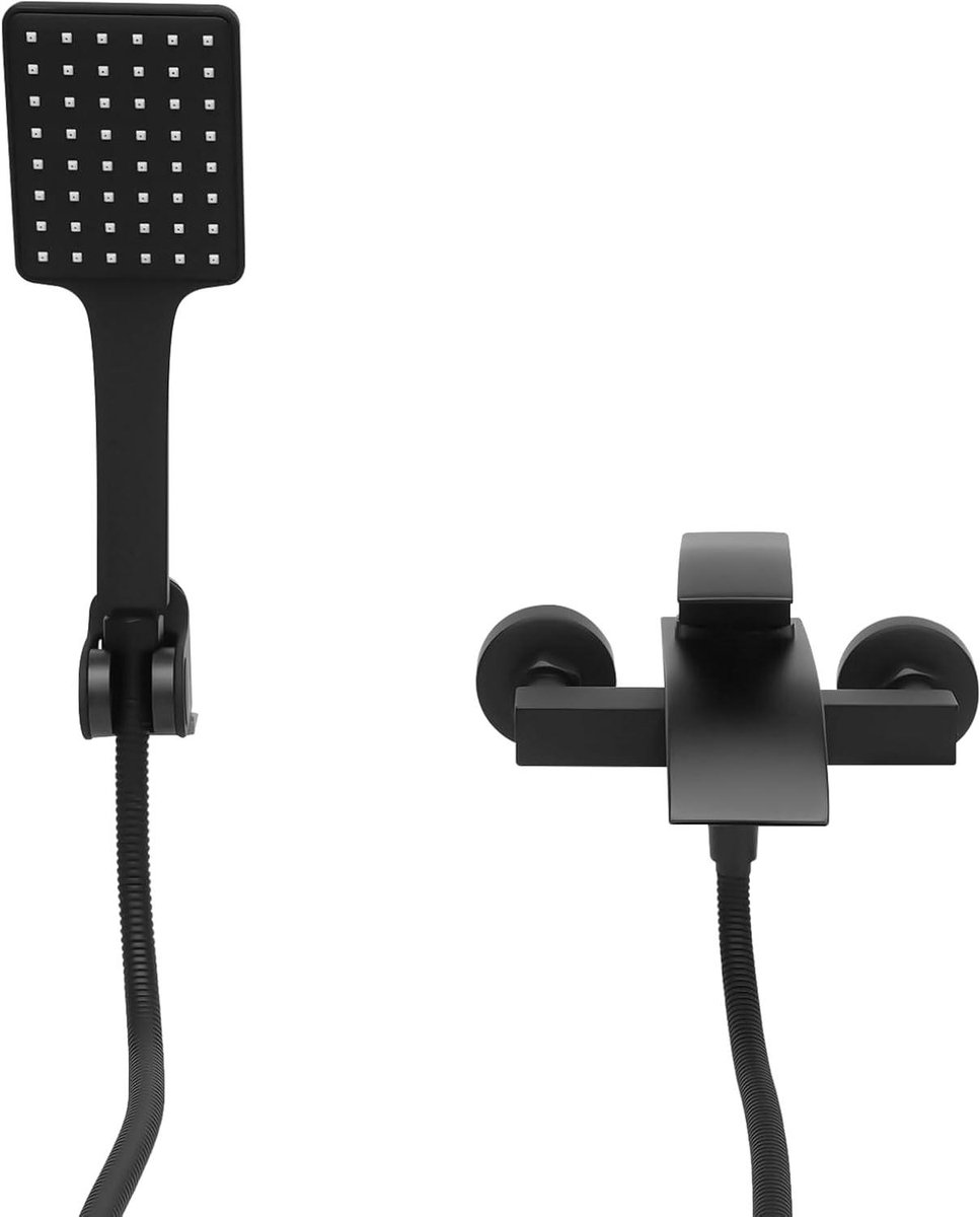 Badkraan met Douche - Regendouche Set - Ontspannen Douchen - Waterval Wateruitlaat - 1.5m