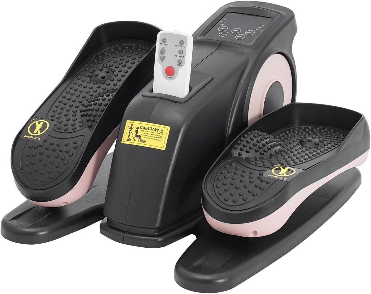 Elektrische Hometrainer - Onder Tafel Trainer - Actieve Revalidatie - Met Afstandsbediening - 38 x 46 x 25 cm