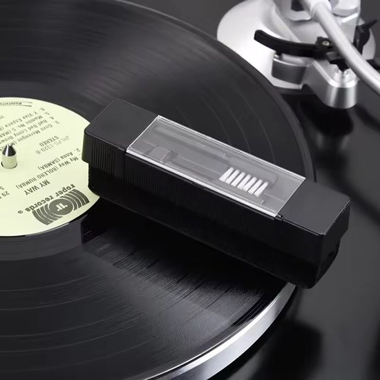 Garpex® 3-in-1 Vinyl Reinigingsset – LP Schoonmaakset – Inclusief Naaldreiniger & Antistatische Platenborstel — afbeelding 5