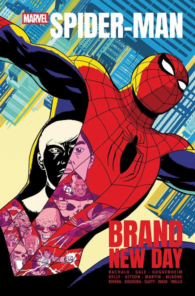 Omslag van Spider-Man: Brand New Day