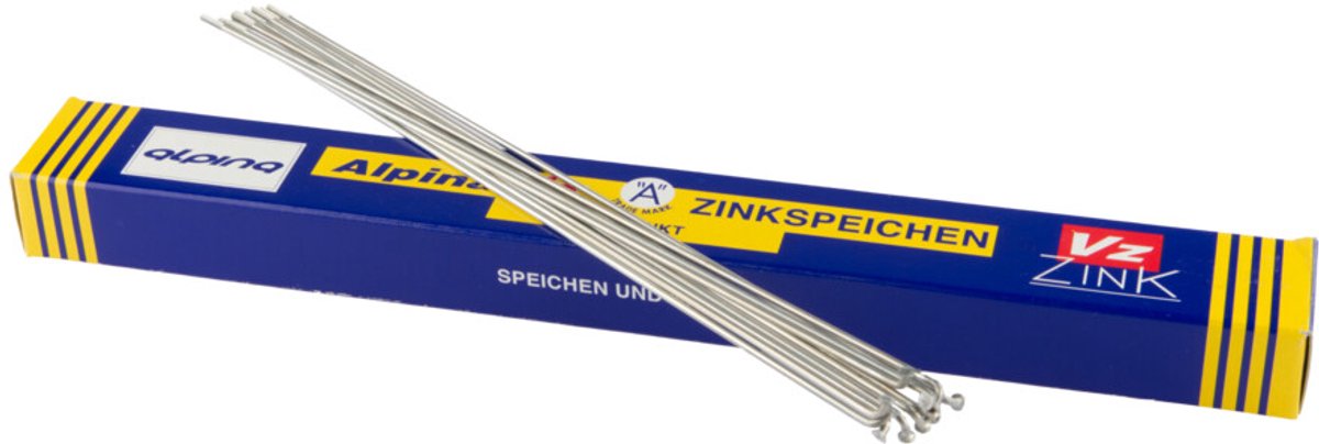Alpina Spaak 14x304 verzinkt per gros zonder nippels