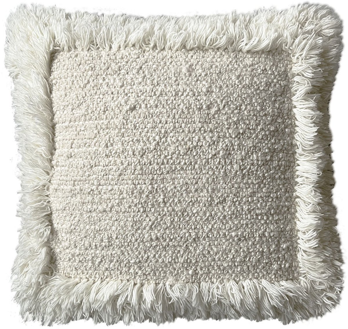Malagoon Eboya offwhite cushion 50x50 100% Wool