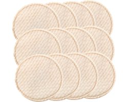 Zoogcompressen Herbruikbaar - Wasbare Pads - Borstvoeding Comfort - Voorkomt Lekken - 12 - As Shown - 12 stuks