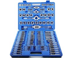 Tapset 110-delig Draadtapset M2 - M18 tappenset voor schroef draadsnijset