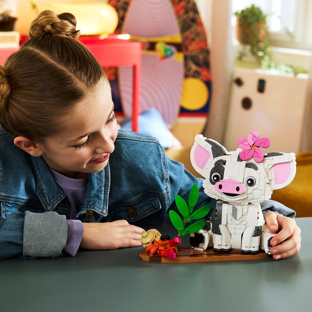 LEGO ǀ Disney Vaiana Pua Bouwbaar Dieren Speelgoed voor Kinderen en Decoratie 43292 – foto 8