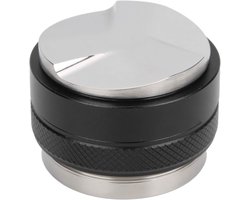 Espresso Leveller - Koffieverdeler Tamper - Espresso Zetten - Verstelbare Diepte - 51 mm - Zilver