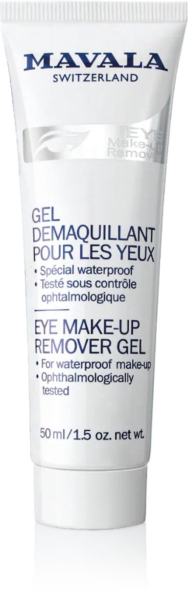 Mavala Eye Make-Up Remover Gel 50 ml – Zachte Gelreiniger Voor Oogmake-up – Verwijdert Waterproof Mascara & Oogschaduw – Kalmerend Met Bisabolol – Geschikt Voor Gevoelige Ogen En Dagelijks Gebruik