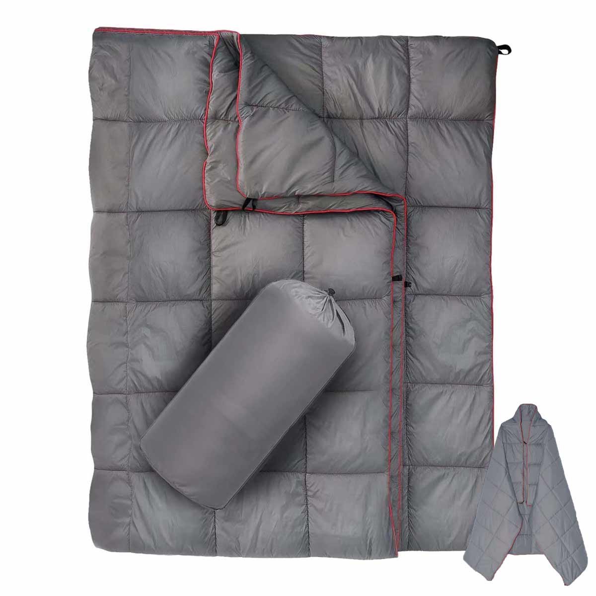 Meedeer 140x200 cm Multifunctioneel Campingdek-Gewatteerd-Opvouwbaar-lichtgewicht Slaapzak/Campingdeken-Voor reizen, stadion, camping